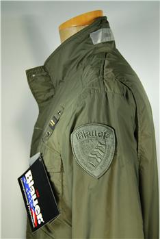 GIUBBOTTO BLAUER UOMO VERDE MILITARE SCURO E0 - gallery 2