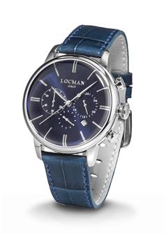 Locman 1960 cronografo uomo BLU