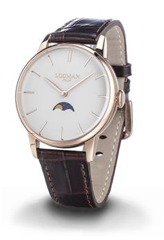 Locman 1960 fasi lunari PANNA CINTURINO MARRONE