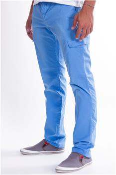 Pantalone colmar tasconato CELESTE CHIARO P4 - gallery 2