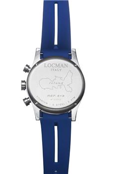 Locman island uomo cronografo CINTURINO BLU QUADRANTE BIANCO - gallery 3