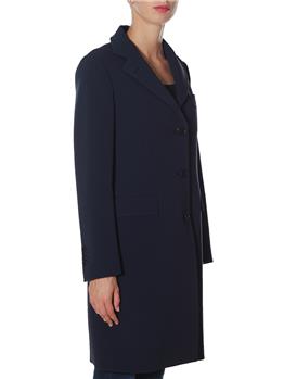 Cappotto aspesi donna jersey BLU - gallery 2