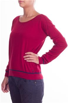Maglia petit bateau giro collo BORDEAUX I4