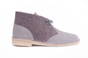 Clarks desert boot pelle lana CAMOSCIO E LANA Y5 - gallery 2