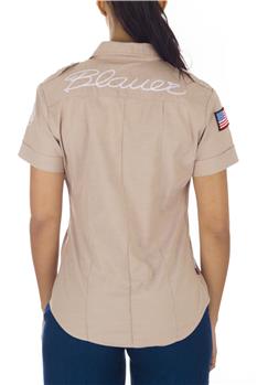 Camicia blauer donna BEIGE - gallery 4