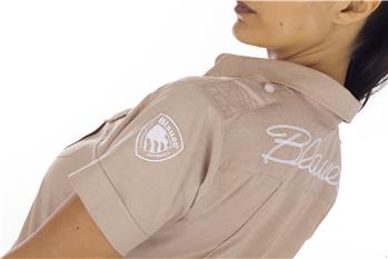 Camicia blauer donna BEIGE - gallery 5