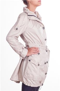 Trench blauer donna con tasche BEIGE E1 - gallery 2