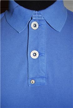 POLO BLAUER CON STEMMA CELESTE CHIARO E1 - gallery 6