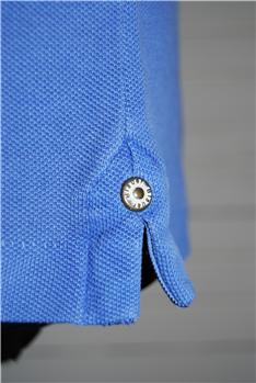 POLO BLAUER CON STEMMA CELESTE CHIARO E1 - gallery 7