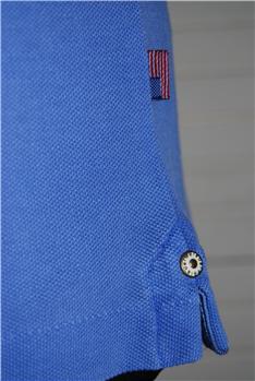 POLO BLAUER CON STEMMA CELESTE CHIARO E1 - gallery 8