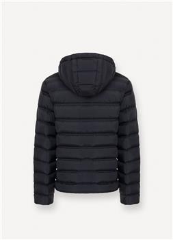 Piumino colmar uomo cappuccio NERO Z5