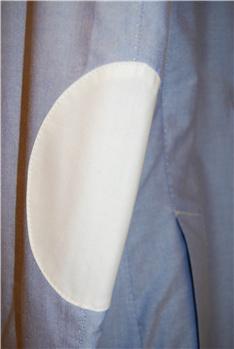 GIACCA UOMO OXFORD CON TOPPE CELESTE CHIARO E1 - gallery 7