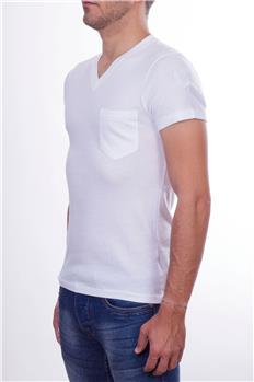Blauer t-shirt uomo scollo BIANCO P6