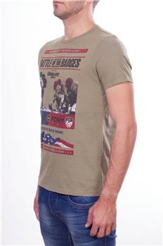 Blauer t-shirt giro collo uomo BEIGE P6