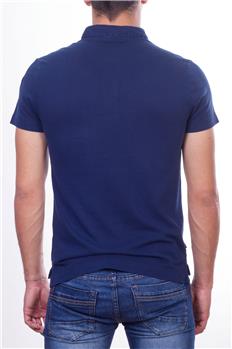 Blauer polo uomo con tasca BLU P6 - gallery 2