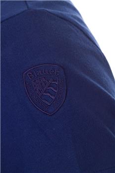 Blauer polo uomo con tasca BLU P6 - gallery 5