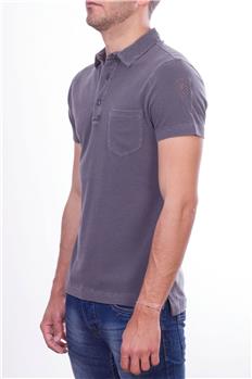 Blauer polo uomo con tasca GRIGIO P6 - gallery 2