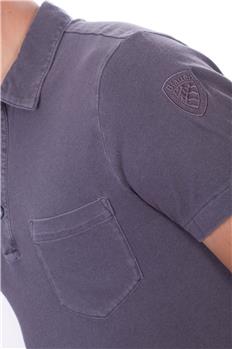 Blauer polo uomo con tasca GRIGIO P6 - gallery 5