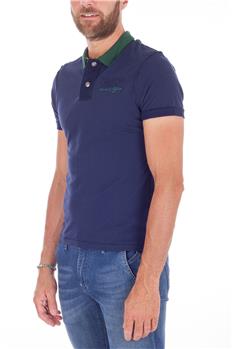 Blauer polo uomo mezza manica BLU - gallery 2