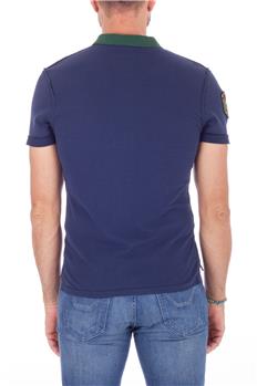 Blauer polo uomo mezza manica BLU - gallery 4