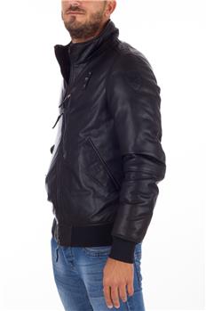 Giubbotto blauer uomo pelle NERO - gallery 2