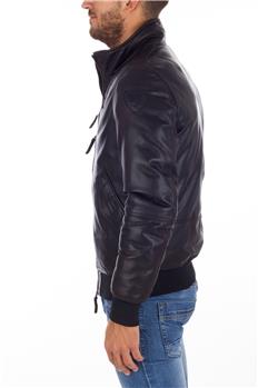 Giubbotto blauer uomo pelle NERO - gallery 3