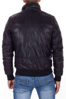 Giubbotto blauer uomo pelle NERO - gallery 4