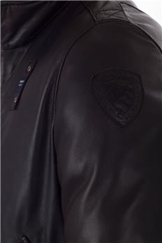 Giubbotto blauer uomo pelle NERO - gallery 5