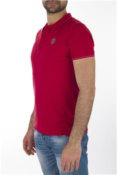 Polo blauer mezza manica ROSSO