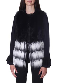 Gilet twin set classico NERO
