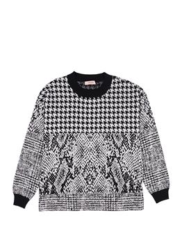 Maglia twin set ORO E NERO