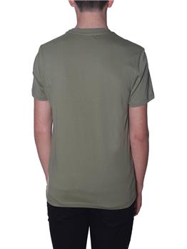 T-shirt blauer uomo logo VERDE MILITARE