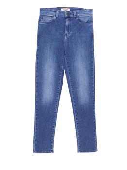 Jeans twin set skinny DENIM BLU MEDIO