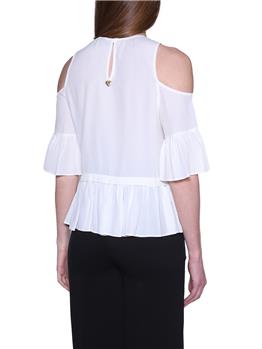 Blusa twin set classica NEVE - gallery 4