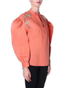 Blusa twin set classica PARROT - gallery 3