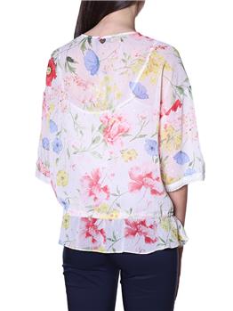 Camicia twin set floreale FIORI DI CAMPO - gallery 4