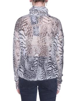 Maglia twin set dolce vita ST ANIMALIER PATCH - gallery 4