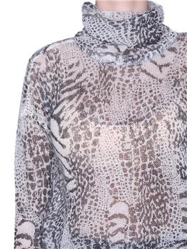 Maglia twin set dolce vita ST ANIMALIER PATCH - gallery 5