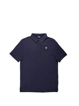 Polo blauer uomo classica BLU