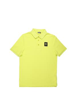 Polo blauer uomo classica VERDE FLUO - gallery 2