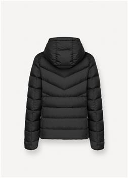 Piumino colmar donna cappuccio NERO Z5