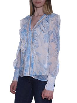 Blusa twinset FIORE NEVE AZZURRO - gallery 3