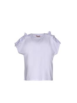 Blusa twinset BIANCO OTTICO