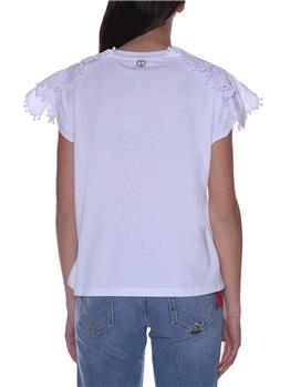 Blusa twinset BIANCO OTTICO - gallery 4