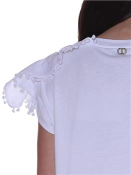 Blusa twinset BIANCO OTTICO - gallery 5