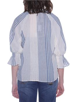 Blusa garza twinset RIGA NEVE AZZURRO - gallery 4