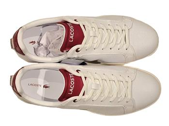 Scarpa carnaby pro lacoste WHITE RED - gallery 6