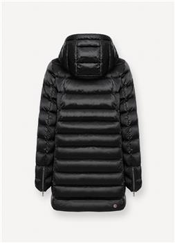 Piumino colmar donna cappuccio NERO Z5