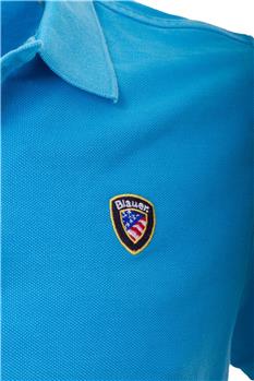 Polo blauer classica CELESTE SCURO P4 - gallery 6