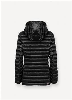 Piumino colmar donna cappuccio NERO Z5